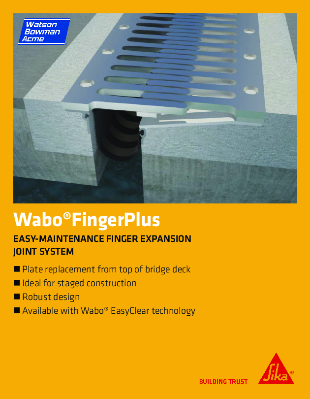 Wabo Finger Plus Fact Sheet Cover