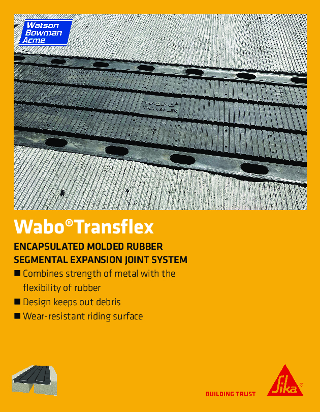 Wabo Transflex Fact Sheet Cover